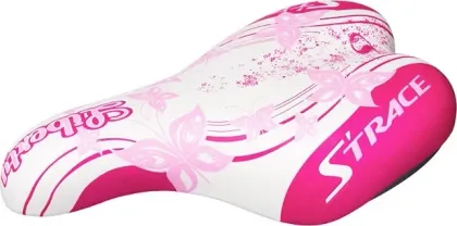 Sedlo CTM detské Jenny, ružové, ružové motýliky, 16''