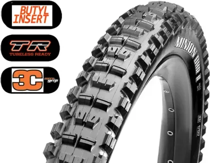 Maxxis plášť MINION DHR II 27.5" - 3CG/DH/TR, 60x2TPI, kevlar
