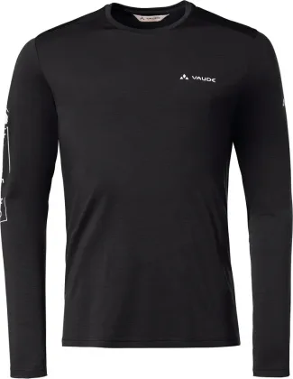 Vaude termo triko Monviso Merino, pánske, black uni