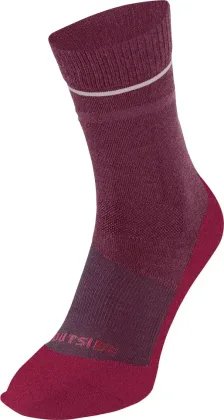 Vaude vlnené ponožky Wool Socks Short, unisex, cassis