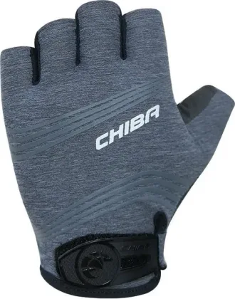 Chiba Cyklistické rukavice pre ženy Lady SuperLight tmavošedé L, Sivá