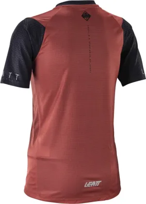 LEATT dres krátky rukáv MTB Trail 3.0 Women, Dusty Red