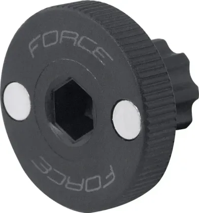 FORCE kľúč poistnej matice osi SH HollowtechII plast