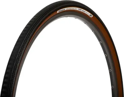 PANARACER Plášť Gravelking SS+, kevlar. pätka, čierno-hnedý