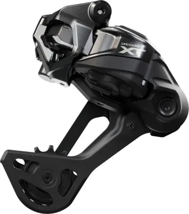 Prehadzovačka XT RD-M8250 1x12-k. Di2 čierna Super dlhé ramienko Shadow ES