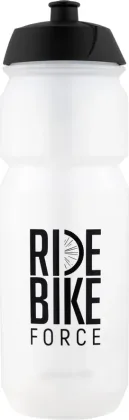 Force fľaša F RIDE BIKE 0,75 l, transparentná-čierna