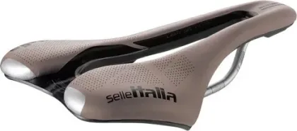 SELLE ITALIA sedlo SLR Boost Gravel TI 316 Superflow, Brown