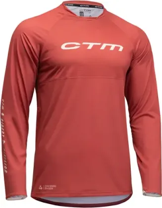 Dres Rovay L/S 24, tehlová, XXL