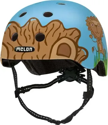 Melon Detská cyklistická prilba Toddler Leo, Modrá