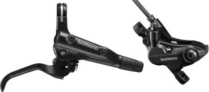 Brzda hydr. E-MT501 BL-MT501/BR-M520 predná čierna Post Mount 1000mm had.+platn. D03S