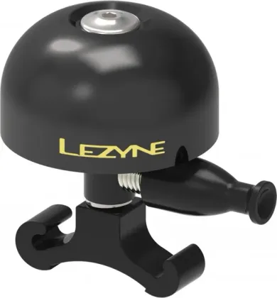LEZYNE Zvonček CLASSIC mosadzný čierny, M
