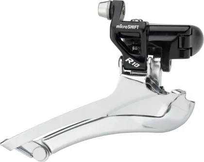 microSHIFT prešmykač R10 FD-R712-F-BK 2x10sp. na návarku
