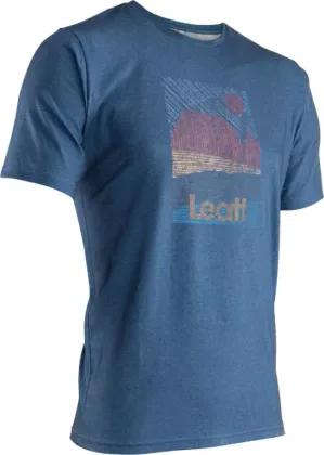 Leatt tričko s krátkym rukávom Core, pánske, denim