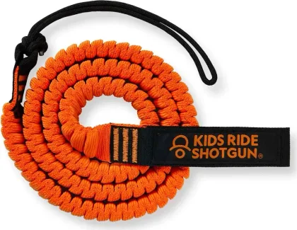 Kids Ride Shotgun Lano na ťahanie bicykla oranžové, Oranžová