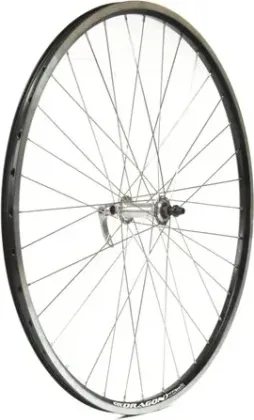DEMA koleso Cross 28" predné čierne QR, nerez