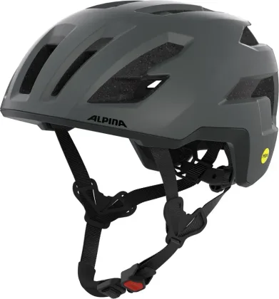 ALPINA Cyklistická prilba TAUNUS GRAVEL MIPS mid-grey matt