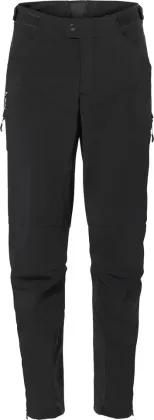 Vaude cyklistické nohavice Qimsa Softshell II, pánske, black/black