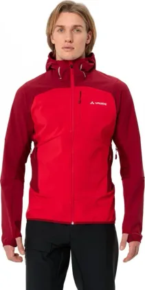 Vaude softshellová bunda Larice V, pánska, červená