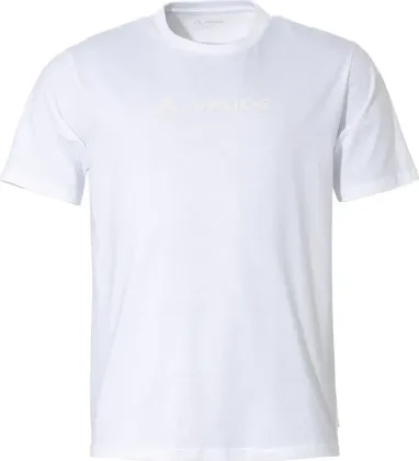 Vaude bavlnené tričko Logo II, pánske, biele (white)