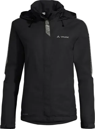 Vaude cyklistická nepremokavá bunda Luminum II, dámska, black