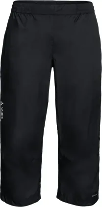 Vaude nepremokavé 3/4 cyklonohavice Drop, pánske, black