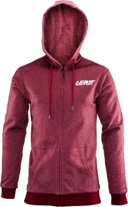 Leatt mikina Premium Ruby, na zips