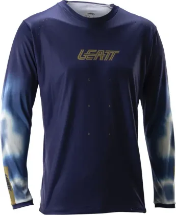 LEATT dres dlhý rukáv MTB Gravity 4.0, Galaxy Blue