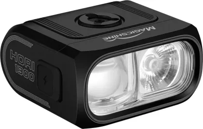 Svetlo HORI 1300 predné 6f USB čierne