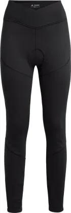 Vaude cyklistické nohavice Posta Warm, dámske, black