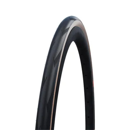 Plášť PRO ONE 700x28C (28-622) 127EPI 295g TLE Evo V-Guard Super Race Addix Race hnedý bok skladací