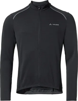 Vaude cyklistický dres Matera LS, pánsky, black
