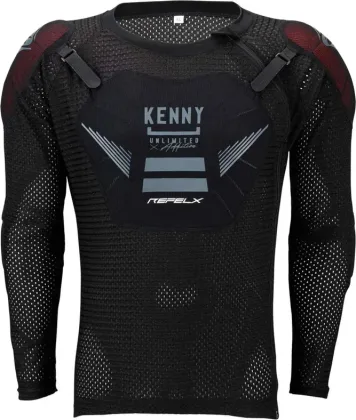 KENNY Detský chránič na bicykel REFLEX čierna S, Čierna