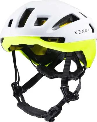 KENNY Cyklistická prilba FURTIF Neon Yellow S/M, Žltá/Biela