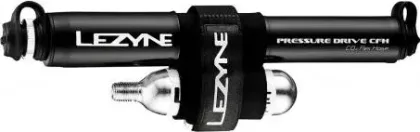 LEZYNE Kombinovaná minipumpa Pressure Drive CFH, 2-v-1 minipumpa + CO2 bombicka