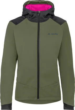 Vaude cyklistická bunda Qimsa Softshell, dámska, cedar wood