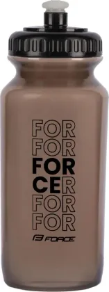 Force fľaša DAILY 0,5 l, transparentná čierna-čierna
