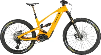 SUNN Celoodpružený horský elektrobicykel One Factory 2026 L, Žltá/Oranžová