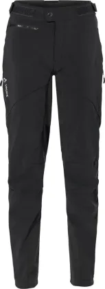 Vaude cyklistické nohavice Qimsa Softshell II, dámske, black/black