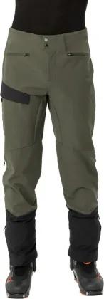 Vaude ski-turistické nohavice Monviso Alpine, pánske, zelené (khaki)