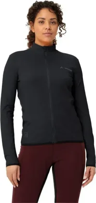 Vaude cyklistický dres Matera LS, dámsky, black