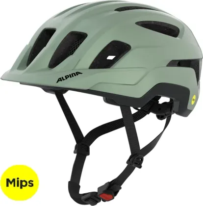 ALPINA Cyklistická prilba PARANUS MIPS willow-green matt