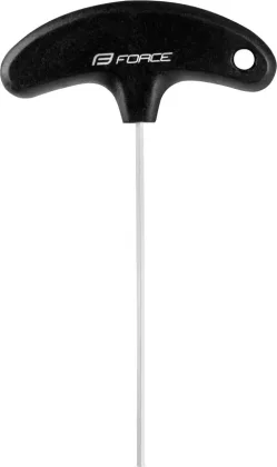 FORCE kľúč inbus 3x100mm, čierny