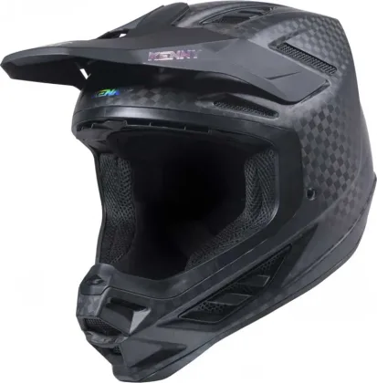 KENNY Cyklistická prilba TITANIUM BIG CARBON Matt Holographic 2026 M, Čierna