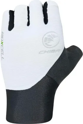 Chiba Cyklistické rukavice BioXCell Classic WHITE M, Biela