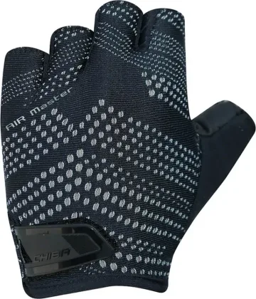Chiba Cyklistické rukavice Air Master BLACK L, Čierna