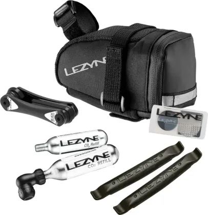 LEZYNE Taška podsedlová M- CADDY CO2 sada