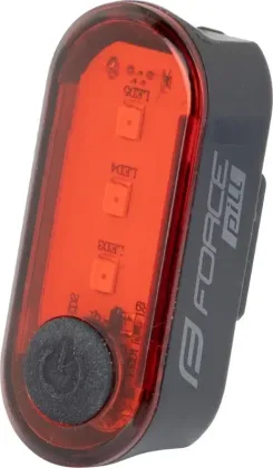 FORCE blikačka zadná PILL 12 LM, 3 x LED, USB