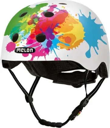 Melon Cyklistická prilba Coloursplash M/L, Biela