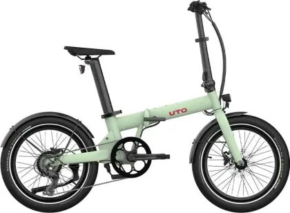 UTO Skladací elektrobicykel OG20-500 Wh 2025 Sage Green, Čierna/Zelená/Modrá