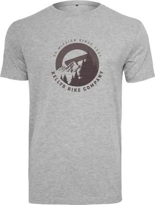 Tričko KELLYS BADGE krátky rukáv Heather Grey - S